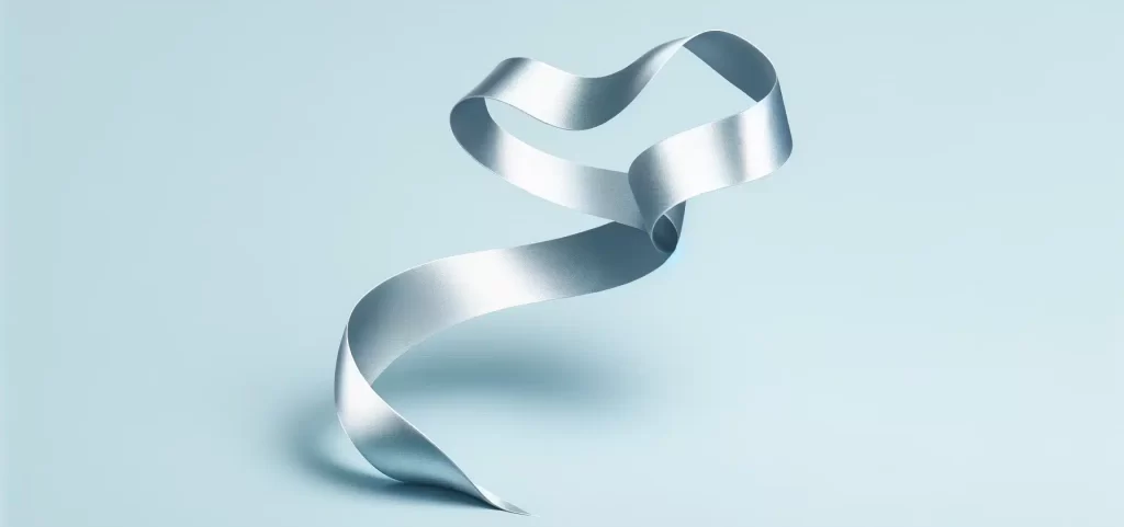 World Schizophrenia Awareness Day, Silver Ribbon image